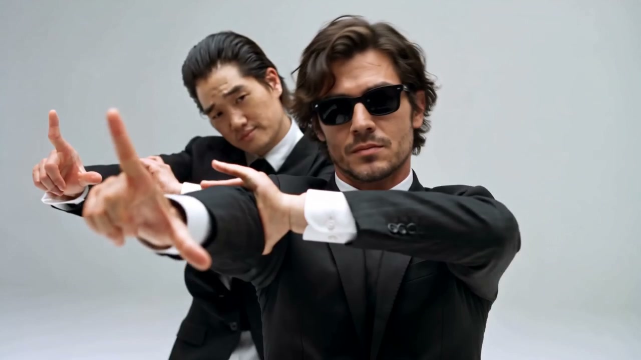 Black suits · Download with music
